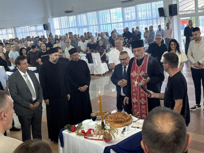 У Модричи центална прослава крсне славе СДС-а. У Модричи центална прослава крсне славе СДС-а. - Фото: РТРС
