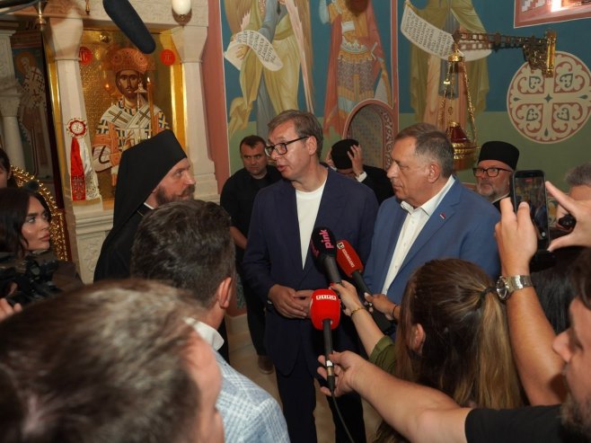 Милорад Додик и Александар Вучић (фото: x.com/MiloradDodik) Милорад Додик и Александар Вучић (фото: x.com/MiloradDodik) -
