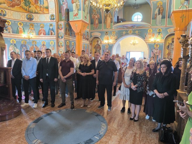 Жељка Цвијановић у Војковићима Жељка Цвијановић у Војковићима - Фото: РТРС