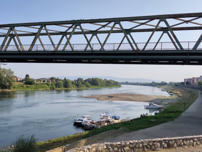 Градишка - водостај ријеке Саве Градишка - водостај ријеке Саве - Фото: СРНА