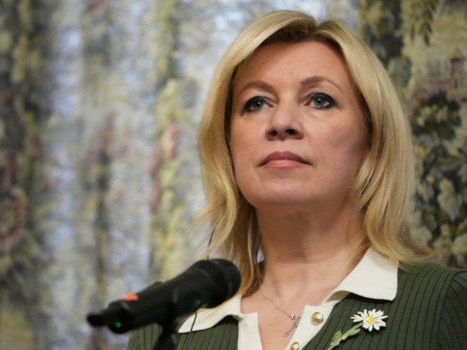 Марија Захарова (фото: EPA/PAVEL BEDNYAKOV) Марија Захарова (фото: EPA/PAVEL BEDNYAKOV) -