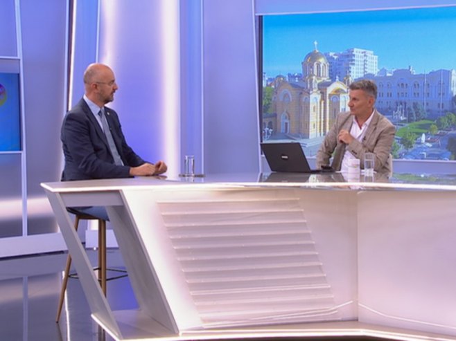 Срђан Мазалица, гост Јутарњег програма Срђан Мазалица, гост Јутарњег програма - Фото: РТРС