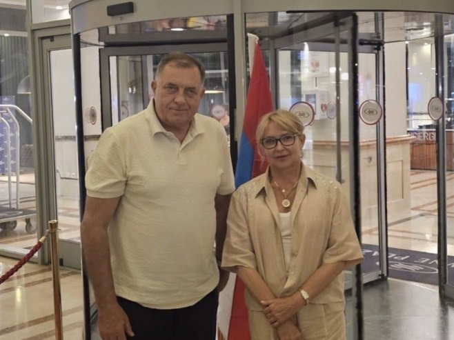 Милорад Додик и Ана Тришић Бабић Милорад Додик и Ана Тришић Бабић - Фото: Уступљена фотографија