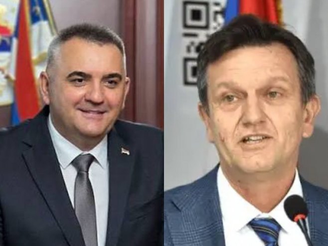 Минић и Блануша Минић и Блануша - Фото: РТРС