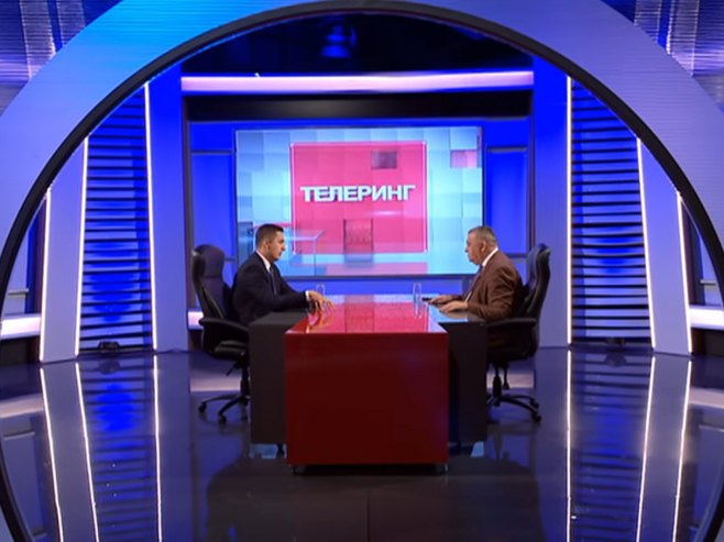 Младен Илић у емисији Телеринг Младен Илић у емисији Телеринг - Фото: РТРС
