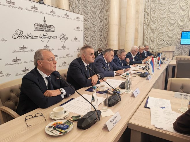 Састанак Додика са предсједником Академије наука Русије Састанак Додика са предсједником Академије наука Русије - Фото: РТРС