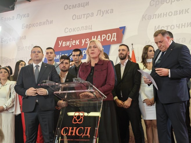 Жељка Цвијановић Жељка Цвијановић - Фото: РТРС