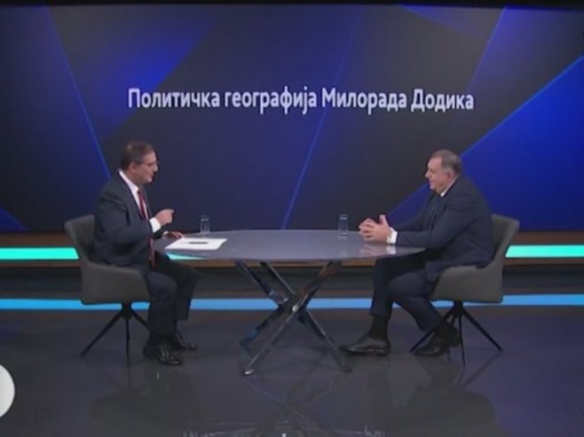 Гостовање Милорада Додика на РТС Гостовање Милорада Додика на РТС - Фото: РТРС
