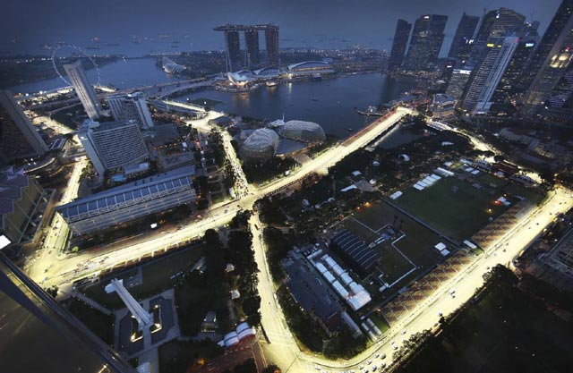 Сингапур:Стаза по којој ће се возити трка Формуле 1 за Велику награду Сингапура 23. септембра
