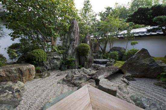 Врт у Кјотоу, направљен 1509. године, регистрован је као јапанско национално благо