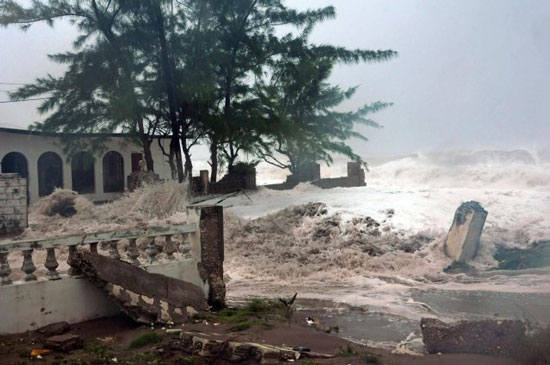 Налет урагана Сенди на источне обале Јамајке