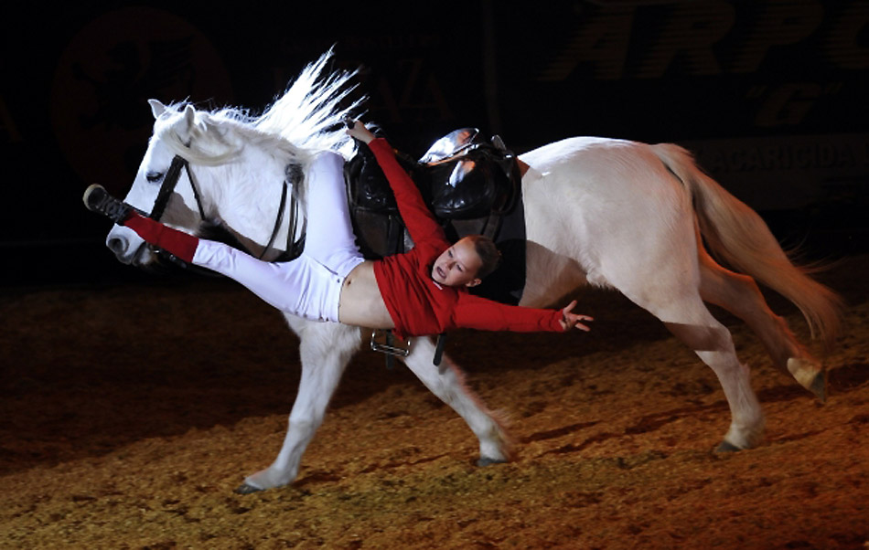 Међународни сајам расних коња у Севиљи, Шпанија...
