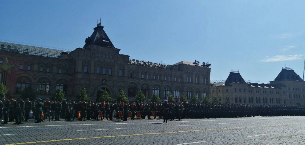Парада побједе, Москва