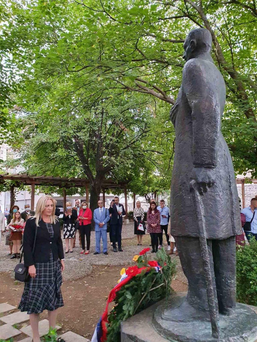 Цвијановић положила вијенац 