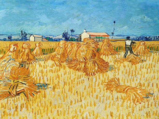 Ван Гог - "Жетва у Прованси" - Фото: Wikipedia