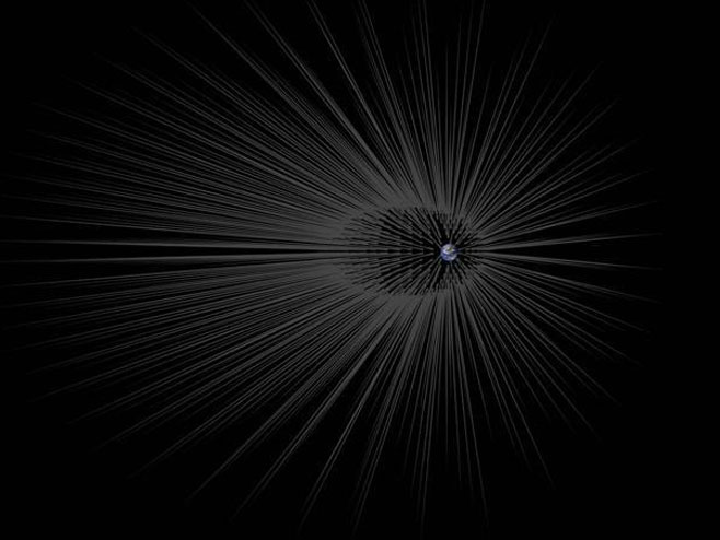 Земља има "косу" од тамне материје (Фото: НАСА) - 