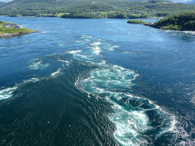 Салтстраумен, мjесто гдjе је најјача плима на свијету (Фото: fjordblick.com) - 