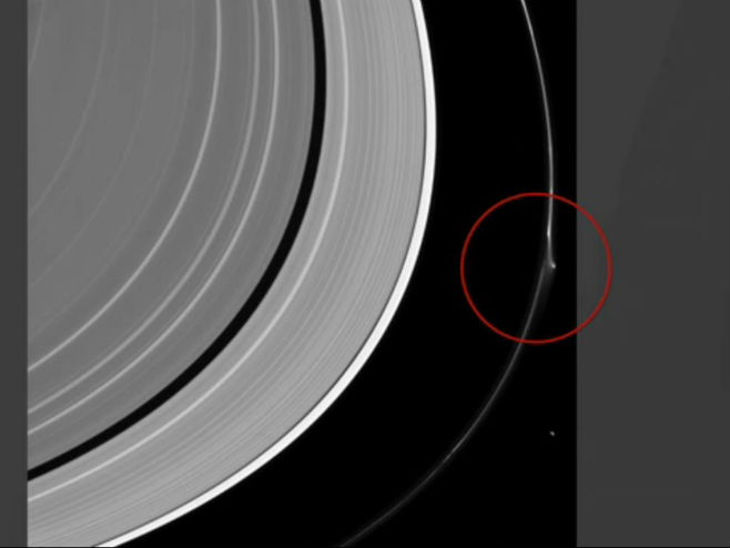 Мистериозно тијело пореметило Сатурнов прстен - Фото: Screenshot/YouTube