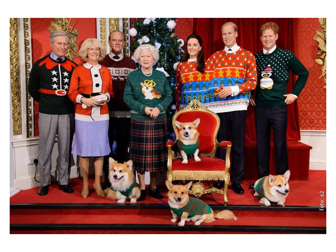 Фигуре британске краљевске породице у Лондону - Фото: РТС