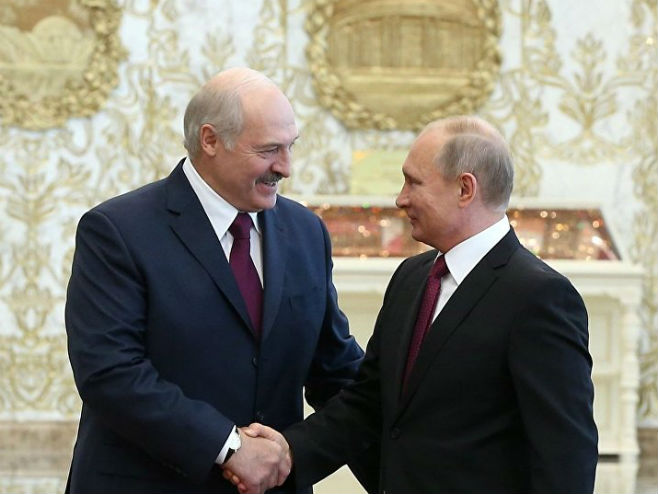 Путин и Лукашенко (Фото: Sputnik/Екатерина Штукина) - 