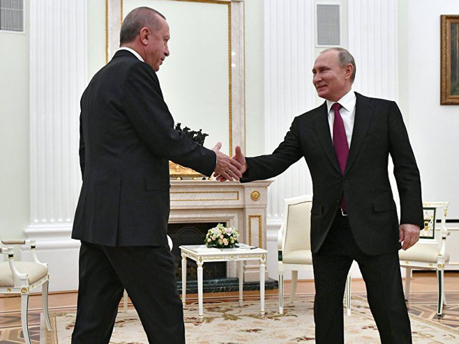 Путин на састанку са Ердоганом (Фото:Максим Блинов) - 