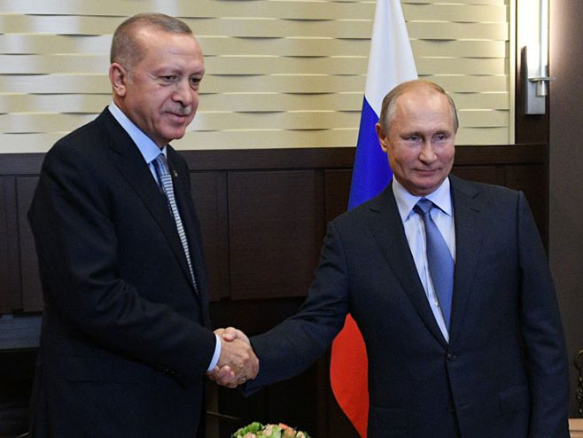 Путин и Ердоган (фото:Sputnik / Рамиль Ситдиков) - 