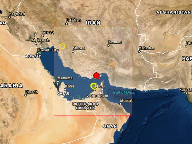 Иран земљотрес - 