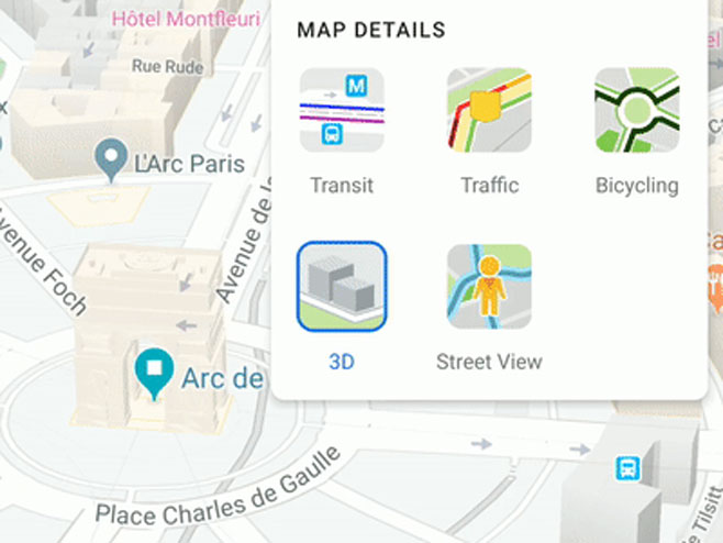 Гугл мапа 3Д (Фото: bgr.com) - 