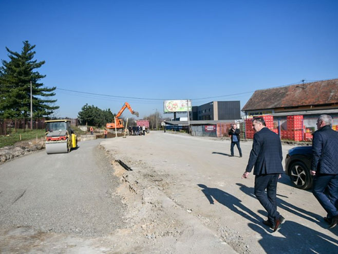Изградња нове 11. кружне раскрснице у граду, на локацији код „Леснине“ (фото: Град Бања Лука) - 