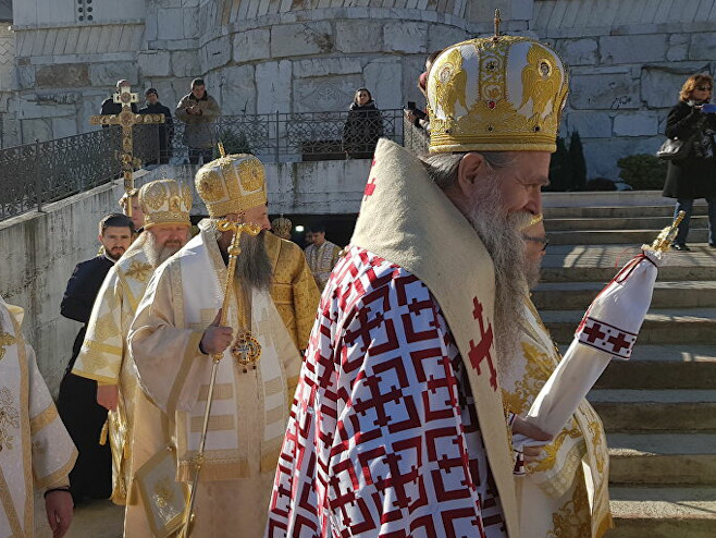 Епископ Јоаникије  (Фото: Sputnik / Небојша Поповић) - 