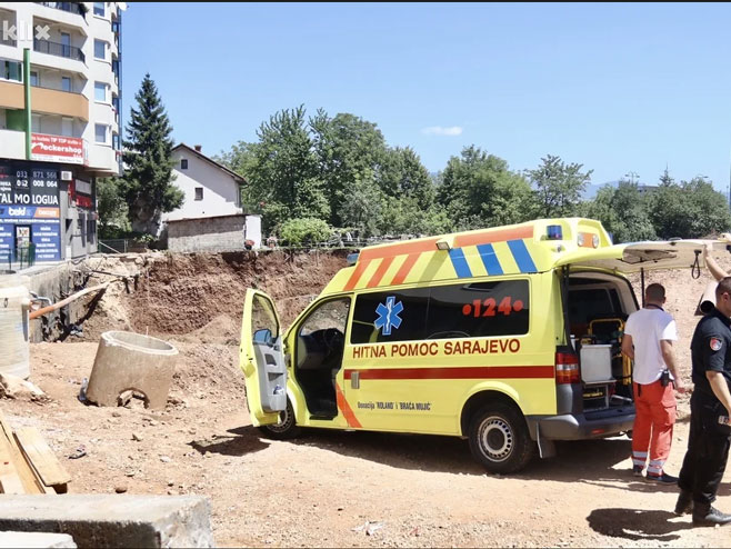 Сарајево: Несрећа на градилишту - Фото: klix.ba