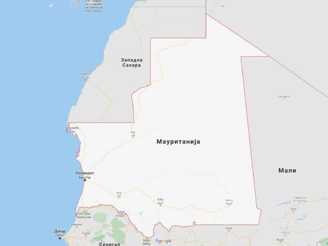 Мауританија (фото: google.com/maps) - 