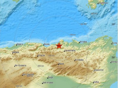 Земљотрес у Алжиру (Фото: www.emsc-csem.org) - 
