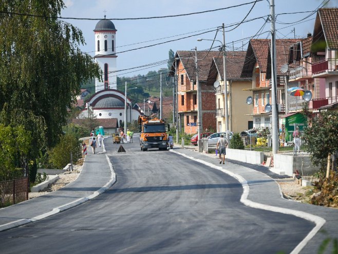Завршни радови на путу кроз Шарговац (фото:gradbanjaluka) - 