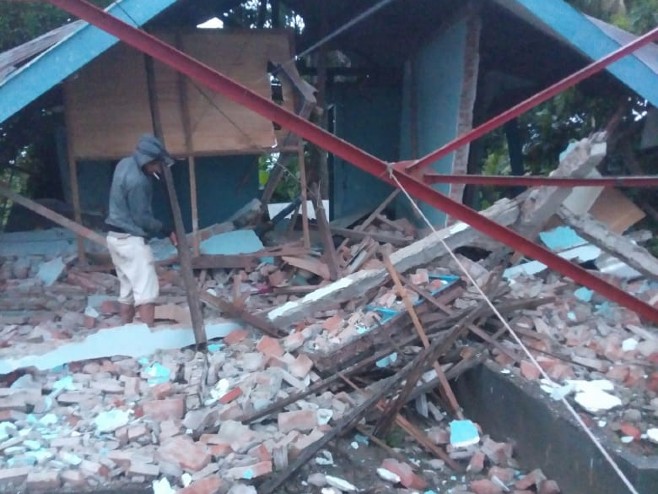 Земљотрес у Индонезији (ФОТО: TVRI Sta.Gunung Pati) - 