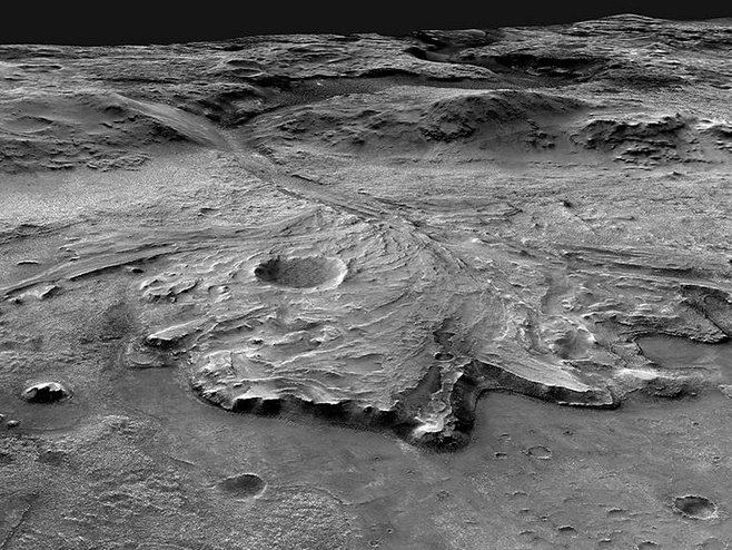 Ровер на Марсу (фото:NASA/JPL-Caltech/USGS) - 