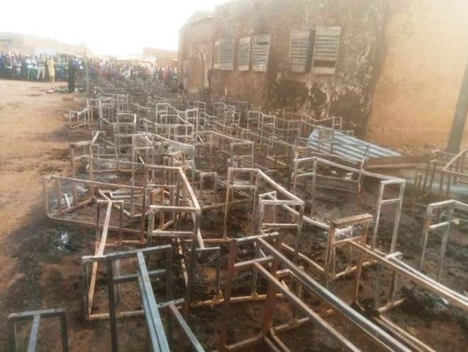 Нигер - у пожару у школи страдало 20 дјеце (Фото: actuniger.com) - 