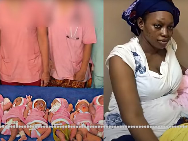 Јужноафриканка родила 10 беба - Фото: Screenshot/YouTube