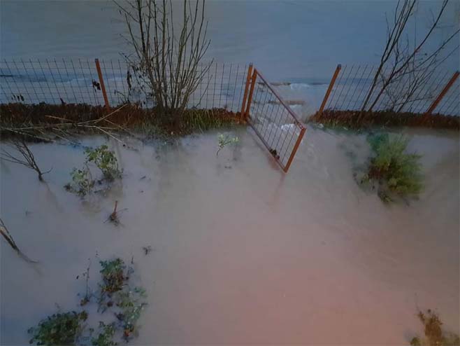 Trnovo - poplave (Foto: RTRS)