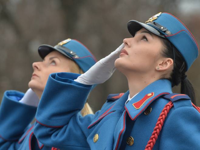 Počasna paljba na Kalemegdanu povodom Dana državnosti (Foto: TANJUG/ ZORAN ZESTIC/ bs) 