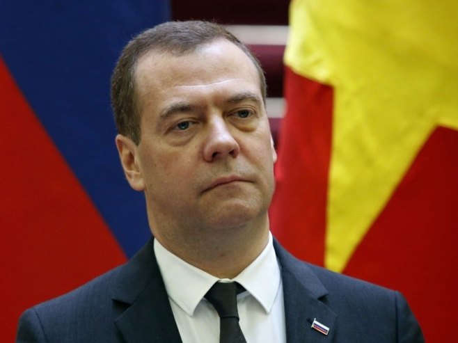 Дмитриј Медведев  (Фото:EPA-EFE/KHAM / POOL) - 