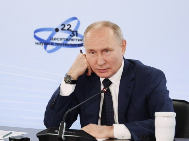Владимир Путин (фото: EPA-EFE/MIKHAEL KLIMENTYEV / SPUTNIK / KREMLIN POOL) - 