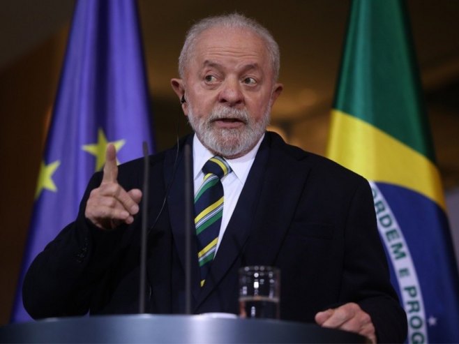 Бразилски предсједник Луиз Инасио Лула да Силва (Фото: EPA-EFE/CLEMENS BILAN) - 