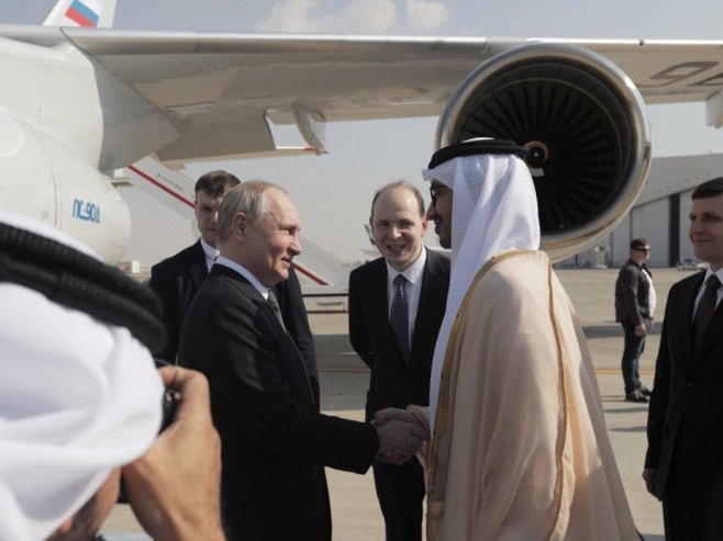 Путин и Нахјан (Фото: EPA-EFE/ANDREY GORDEEV / SPUTNIK / KREMLIN POOL MANDATORY CREDIT) - 