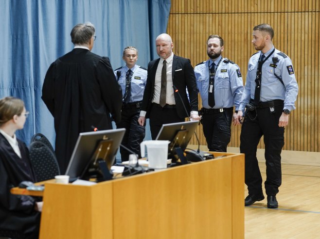 Суђење Андрес Брејвику (Фото: EPA-EFE/CORNELIUS POPPE/POOL NORWAY OUT) - 