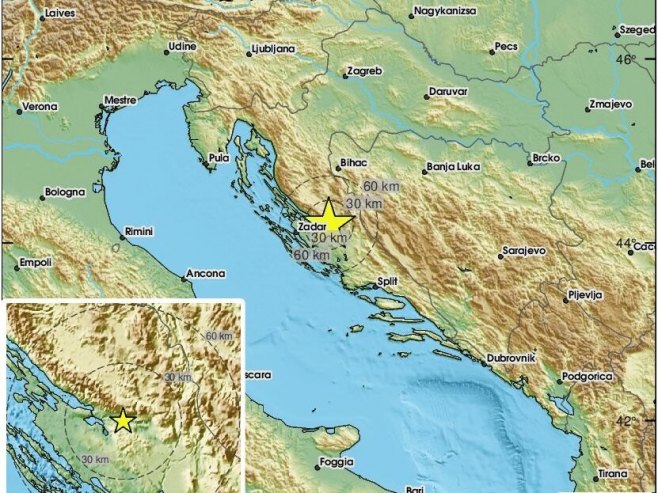 Хрватска-земљотрес (Фото: ЕМСЦ) - 