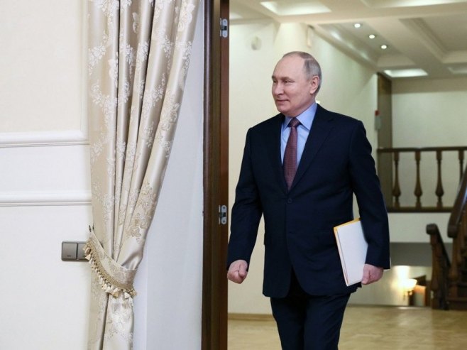 Владимир Путин (Фото: EPA-EFE/SERGEI BOBYLEV / SPUTNIK / KREMLIN) - 