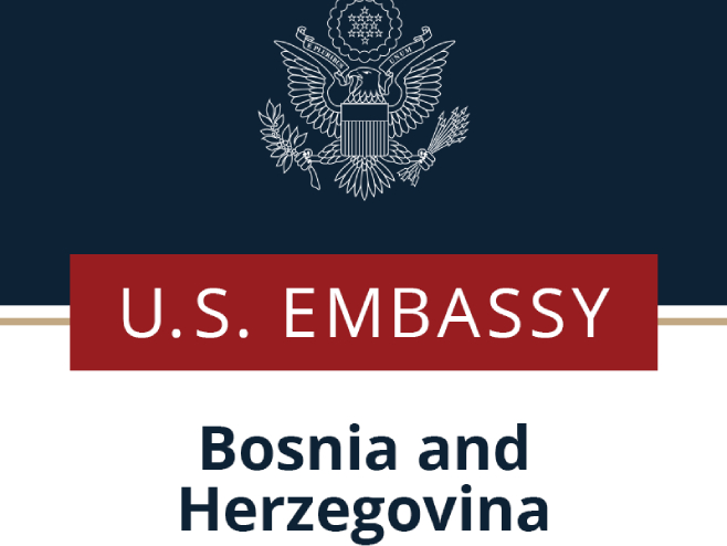Америчка амбасада у Сарајеву (Фото: twitter.com/USEmbassySJJ) - 