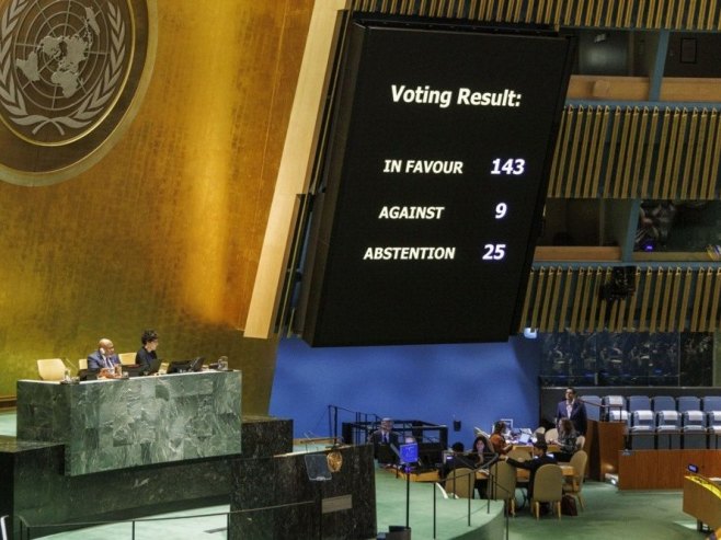 ГС УН подржала палестинску кандидатуру за пуноправно чланство у УН