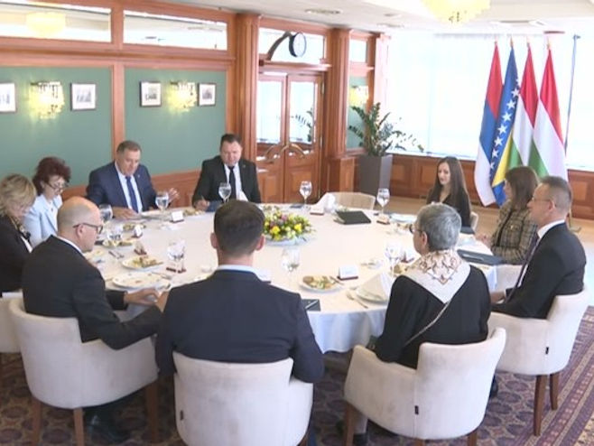 Sastanak Dodika i Sijarta (foto: RTRS)